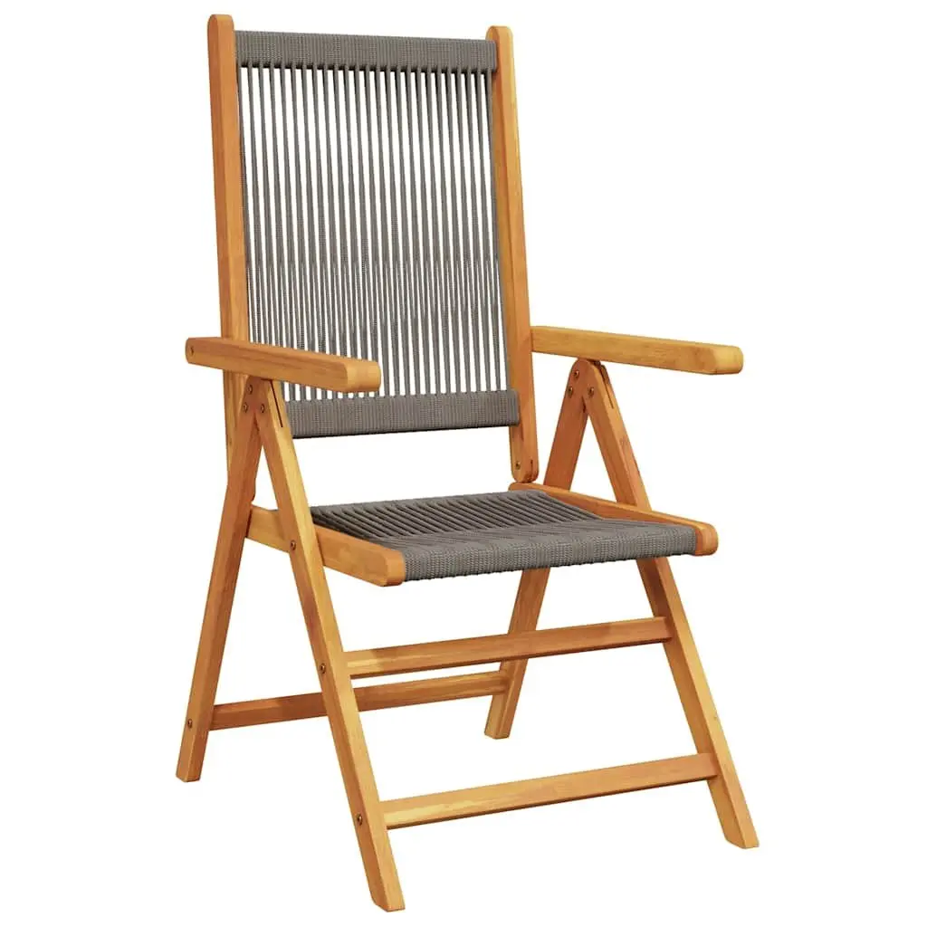 Grey Foldable Chairs for Outdoor Use