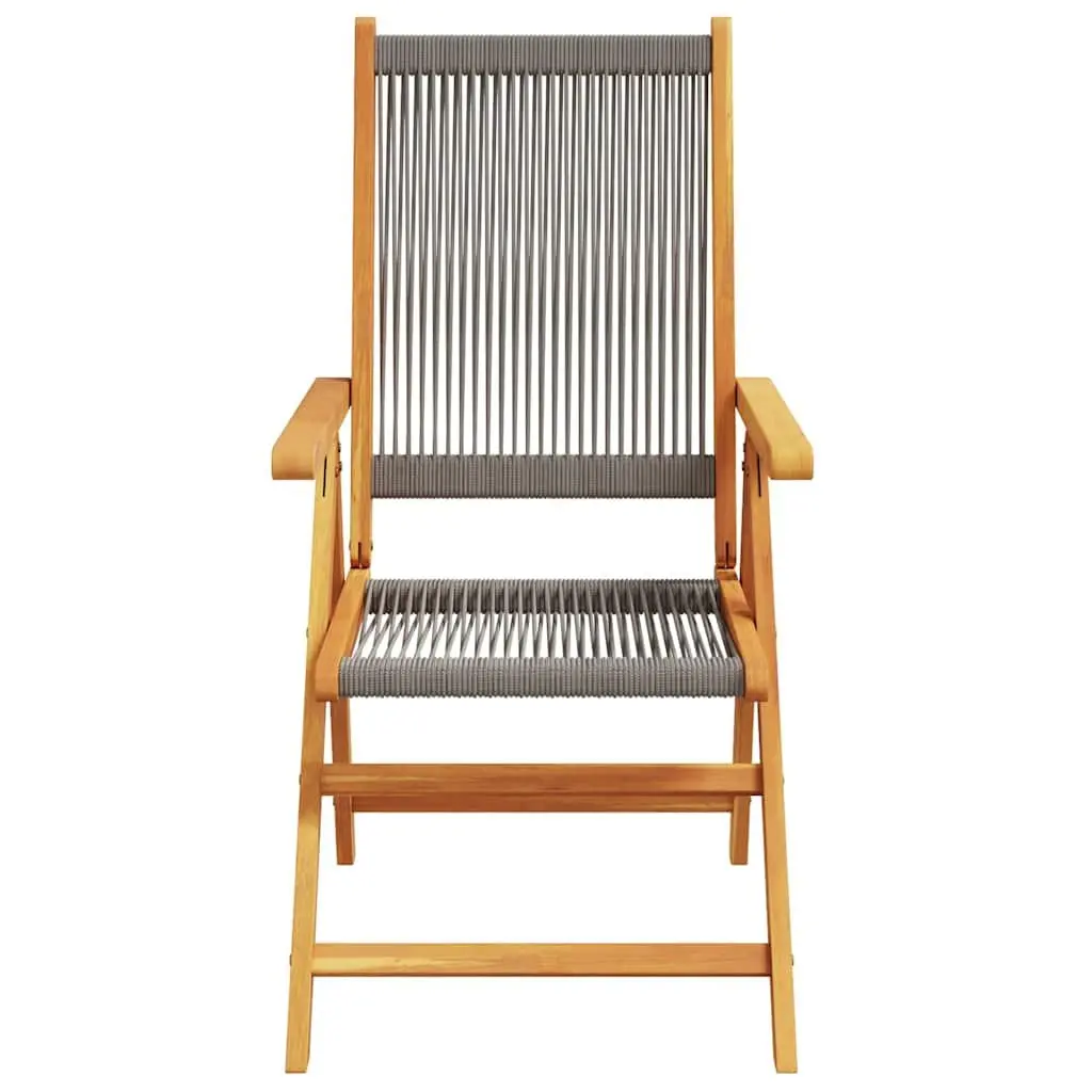 Grey Foldable Chairs for Outdoor Use