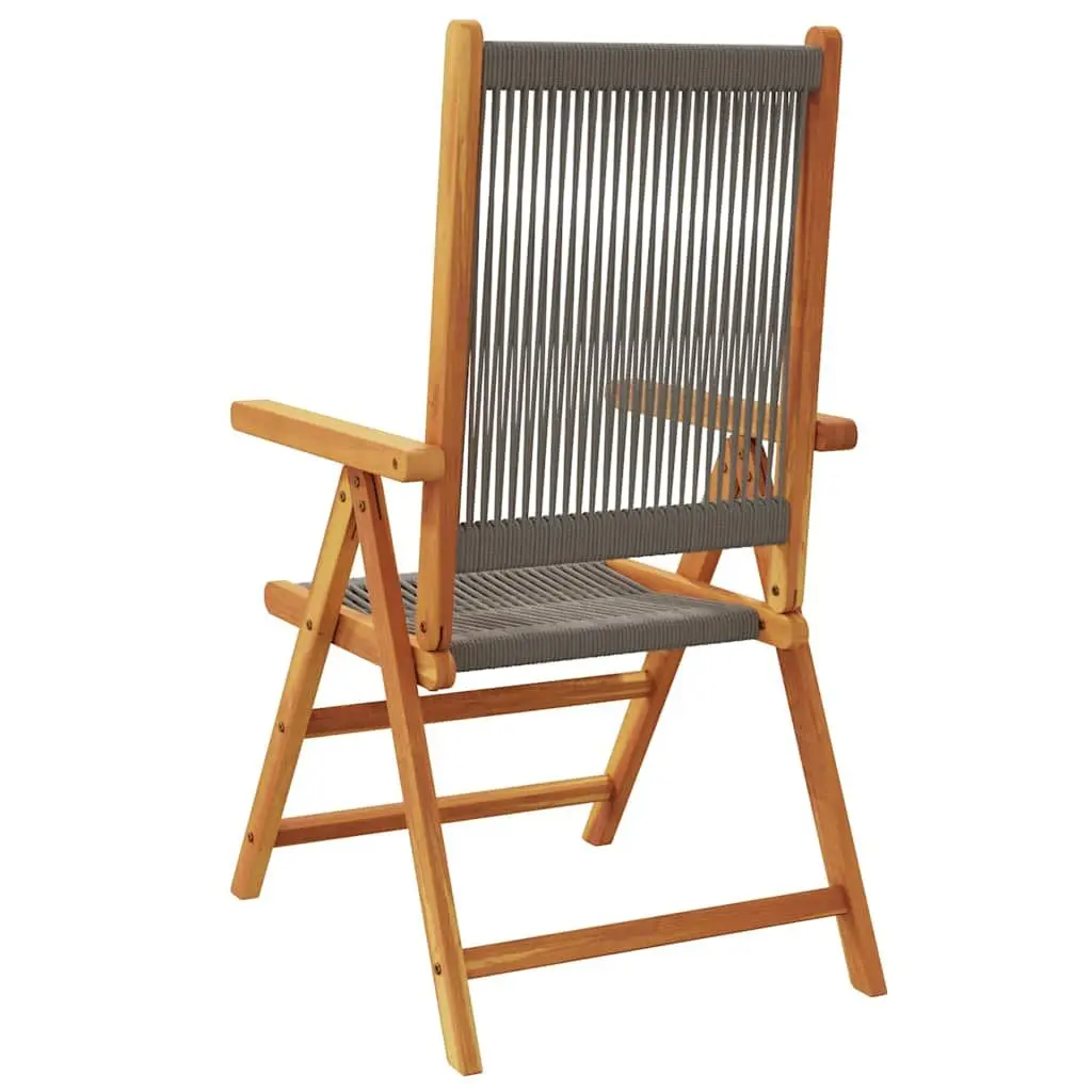 Grey Foldable Chairs for Outdoor Use