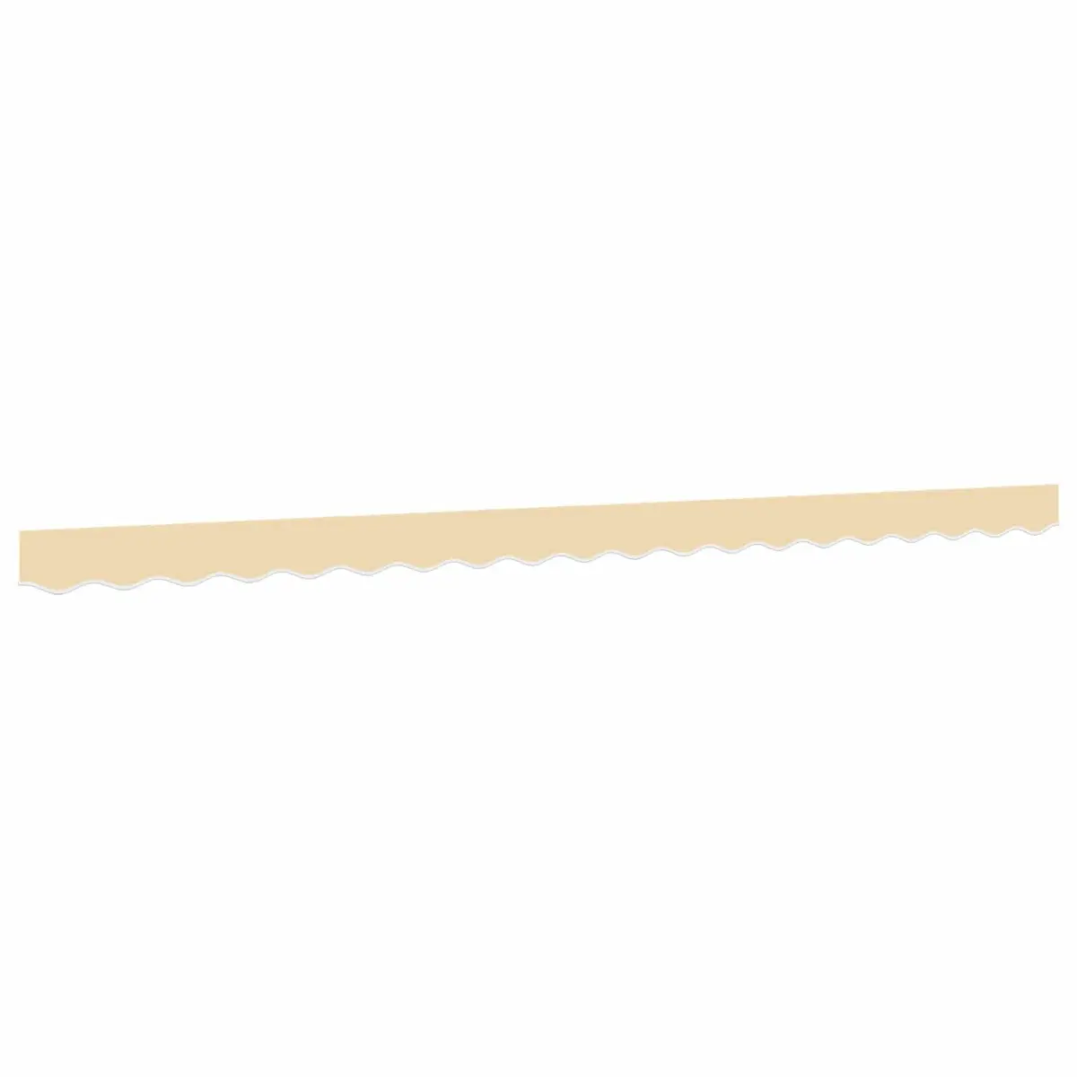 Replacement Awning Valance Fabric Cream Stripe 4.5m Water UV Resistant Lightweight