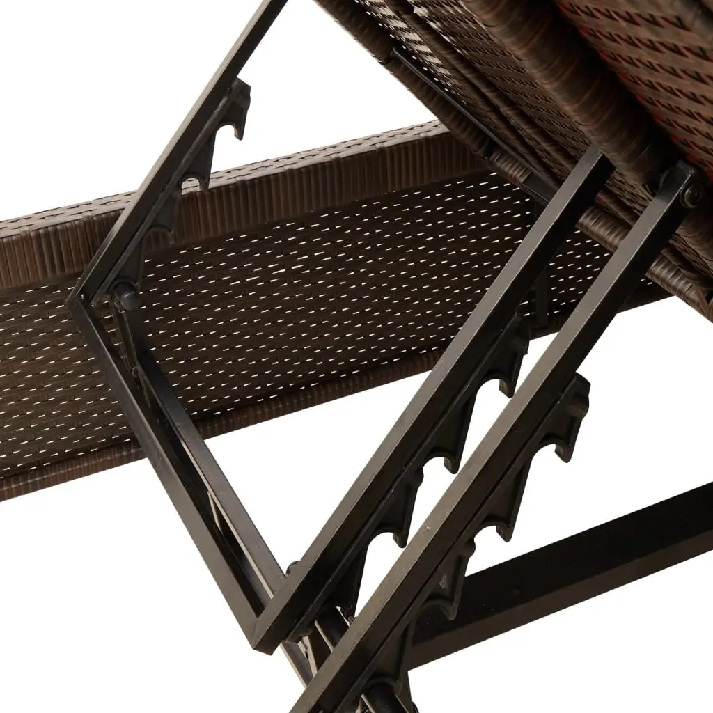 Double Sun Lounger with Adjustable Backrest