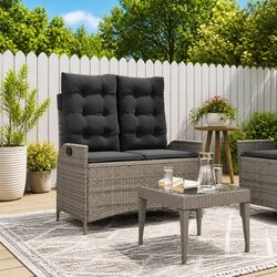 Reclining Garden Bench