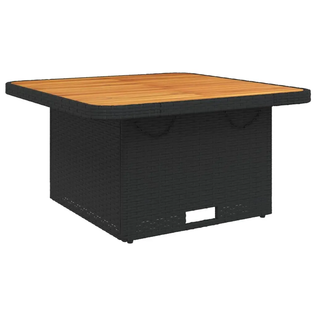 Black Garden Table 80x80x71 cm