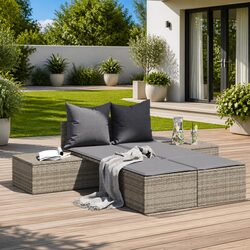 Double Sun Lounger Built for Relaxation and Enjoyment