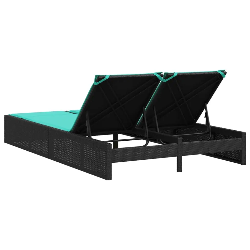 Double Sun Lounger with 3 Adjustable Positions