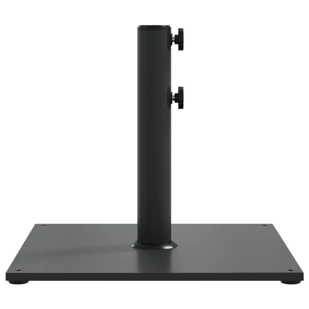 Parasol Base Grey Square Umbrella Stand Stable Ø32/38/48mm Pole Adapter