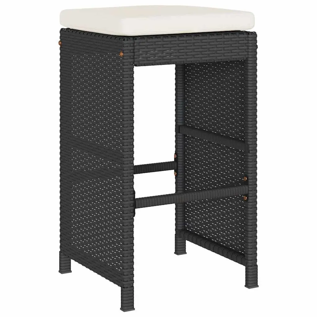 4-Piece Outdoor Bar Stool Set
