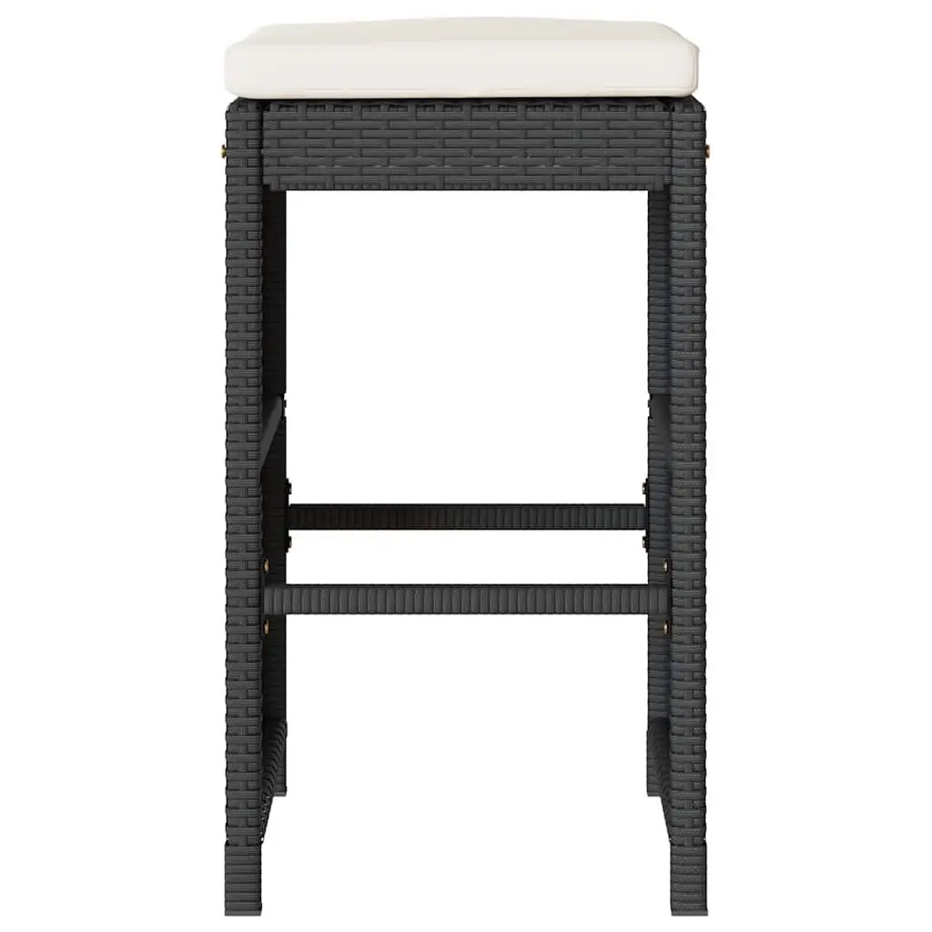 4-Piece Outdoor Bar Stool Set