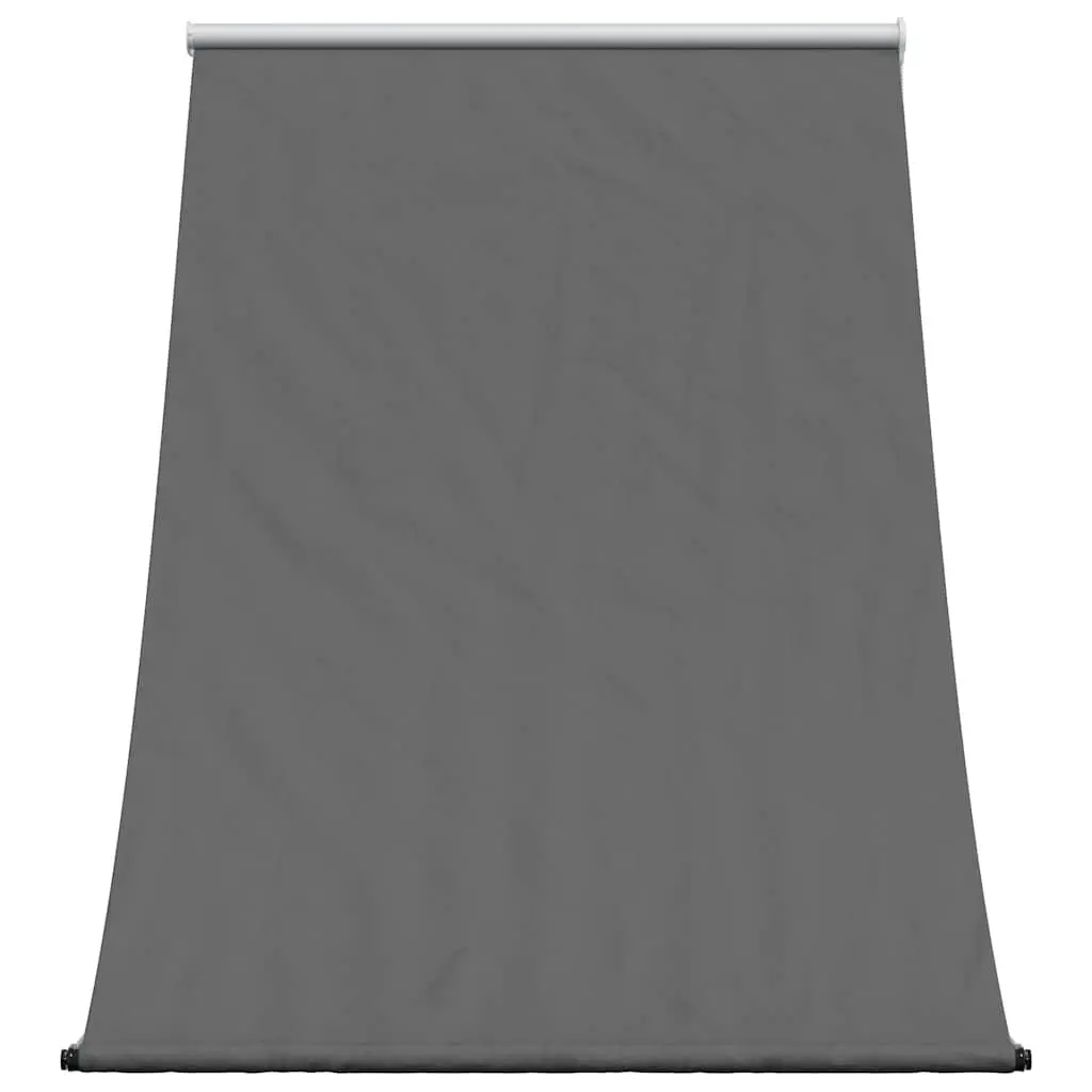 Retractable Awning Anthracite 150x150 cm Pull Rope Mechanism Wall Mounted Shade