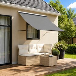 Compact Retractable Awning 200x150cm - Simple and Effective