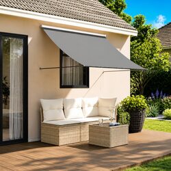 Retractable Awning Anthracite 250x150cm