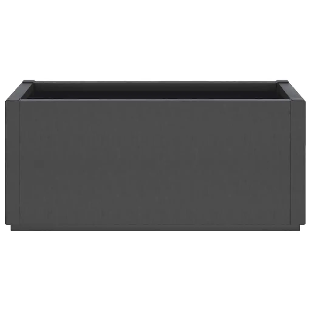 Garden Planter Box Dark Grey Outdoor Decorative for Climbing Plants