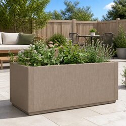 Light Brown Garden Planter for Your Outdoor Area