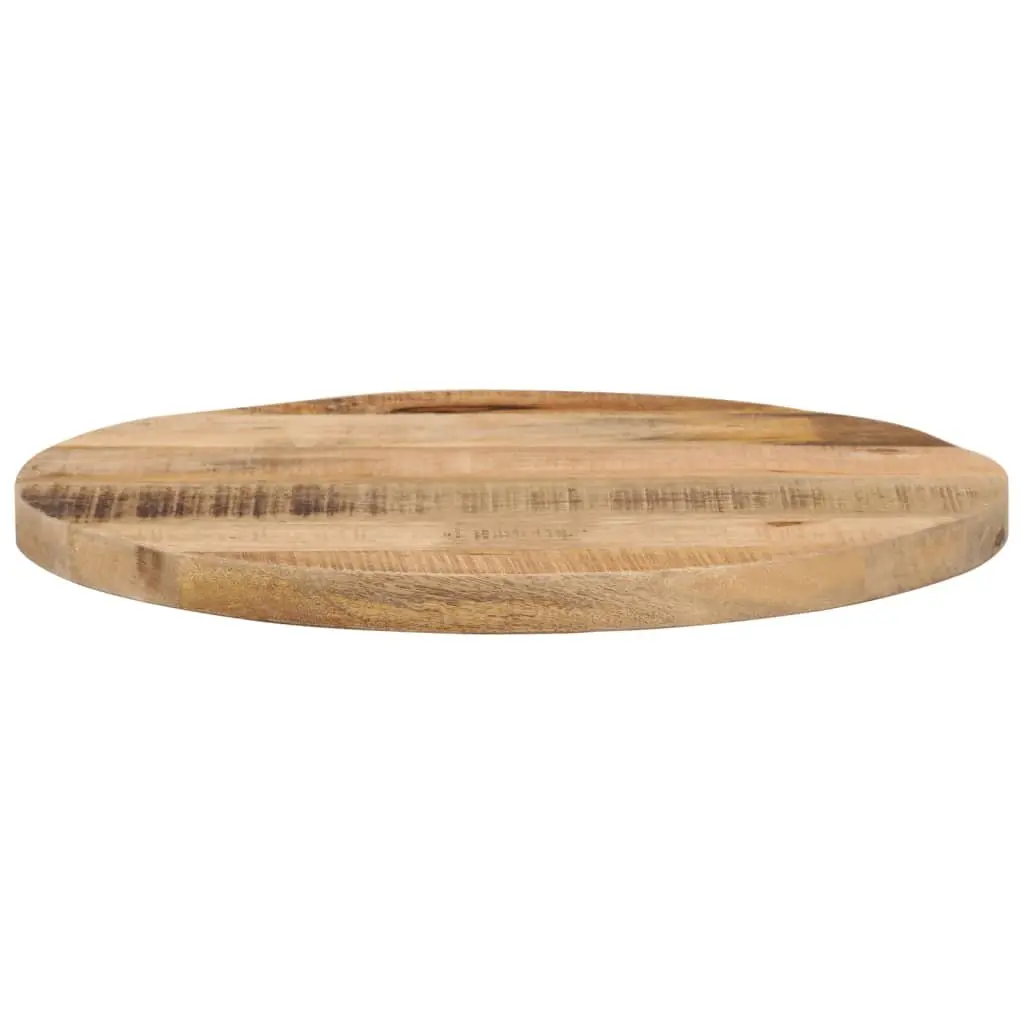 Round Wooden Table Top 50cm in Solid Mango Wood