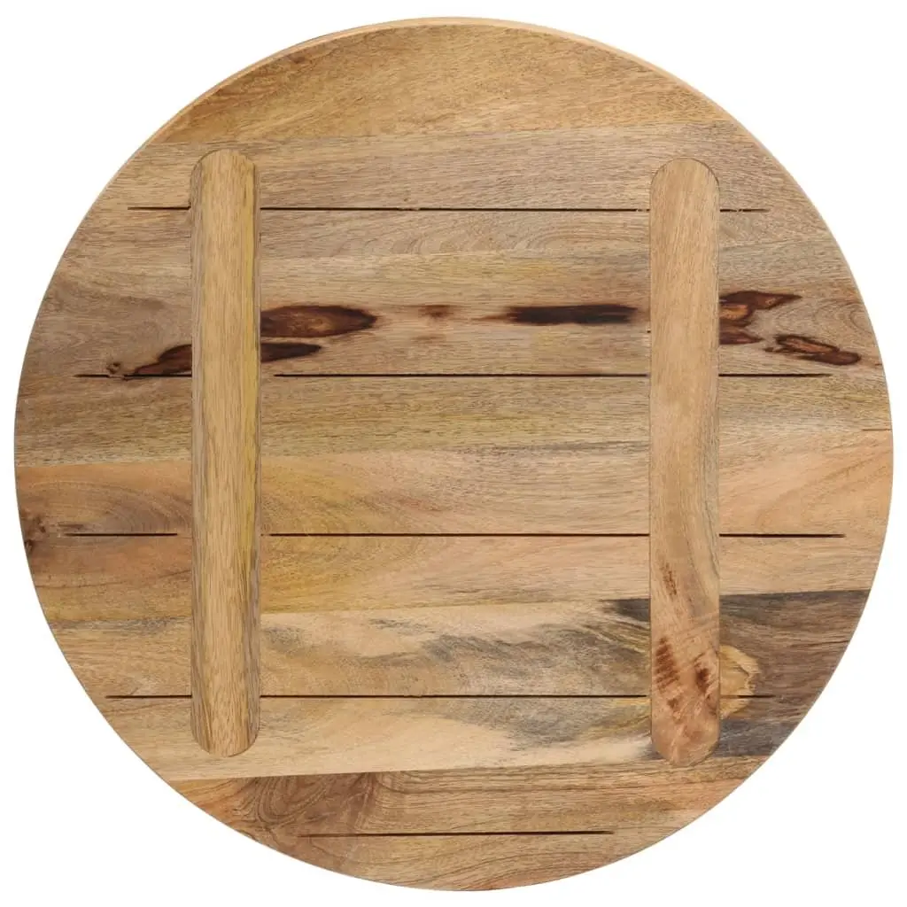 Round Wooden Table Top 50cm in Solid Mango Wood