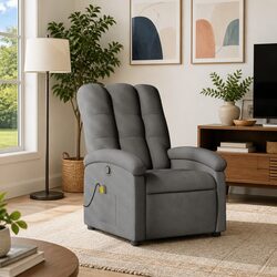 Compact Massage Recliner Chair with 6 Massage Points