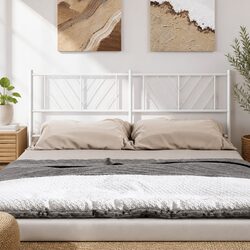 135cm Metal Headboard: Compact and Sturdy