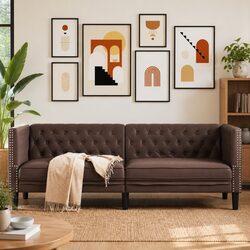 Chesterfield 3-Seater Sofa - Comfortable Living Room Option