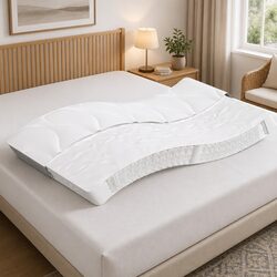 Compact King Single Pocket Spring Mattress 107x203 cm
