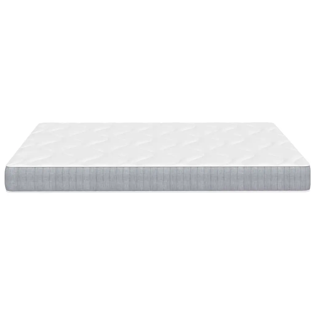 Pocket Spring Mattress White King Size 183x203 cm Medium Firmness Individual Support