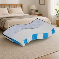 Concise 7-Zone Pocket Spring Mattress for King Single Beds