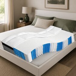 King Single Pocket Spring Mattress - Simple and Comfortable