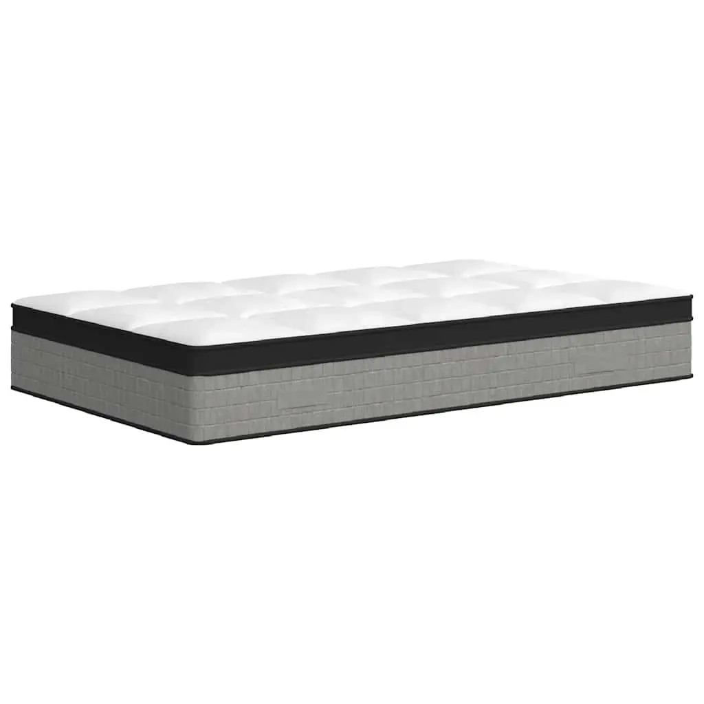 Pocket Spring Mattress White King Single 107x203cm Medium Firm Support 7 Zones