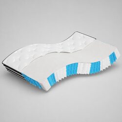 Concise Comfort: Pocket Spring Mattress King Single