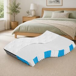 137x190cm Pocket Spring Mattress - Compact and Comfortable