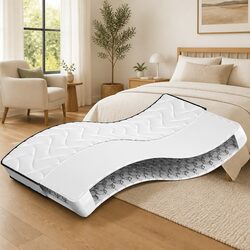 Bonnell Spring Mattress King Single 107x203 cm Medium Firm Support Bed Sleep