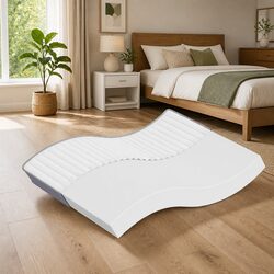 Queen Size Foam Mattress Medium Soft 152x203 cm Double Sided Flippable Bed