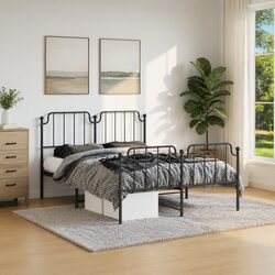 Black Metal Bed Frame