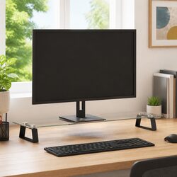 Monitor Stand for Elevated Viewing