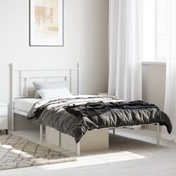 Compact Metal Bed Frame for King Single Beds