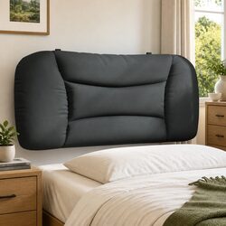 90cm Grey Headboard Cushion for Easy Setup