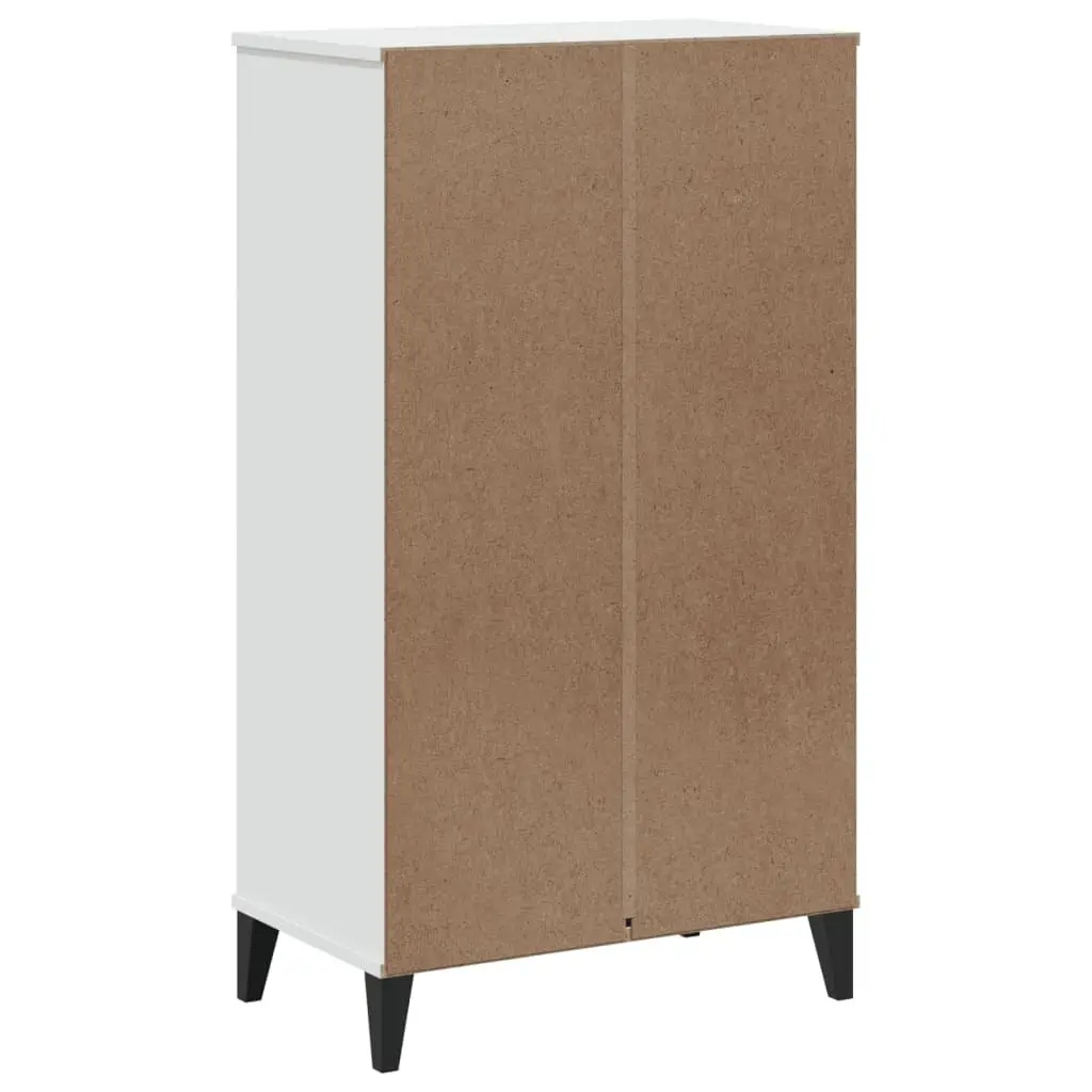 Shoe Organiser White Engineered Wood Storage Cabinet Flip Drawers