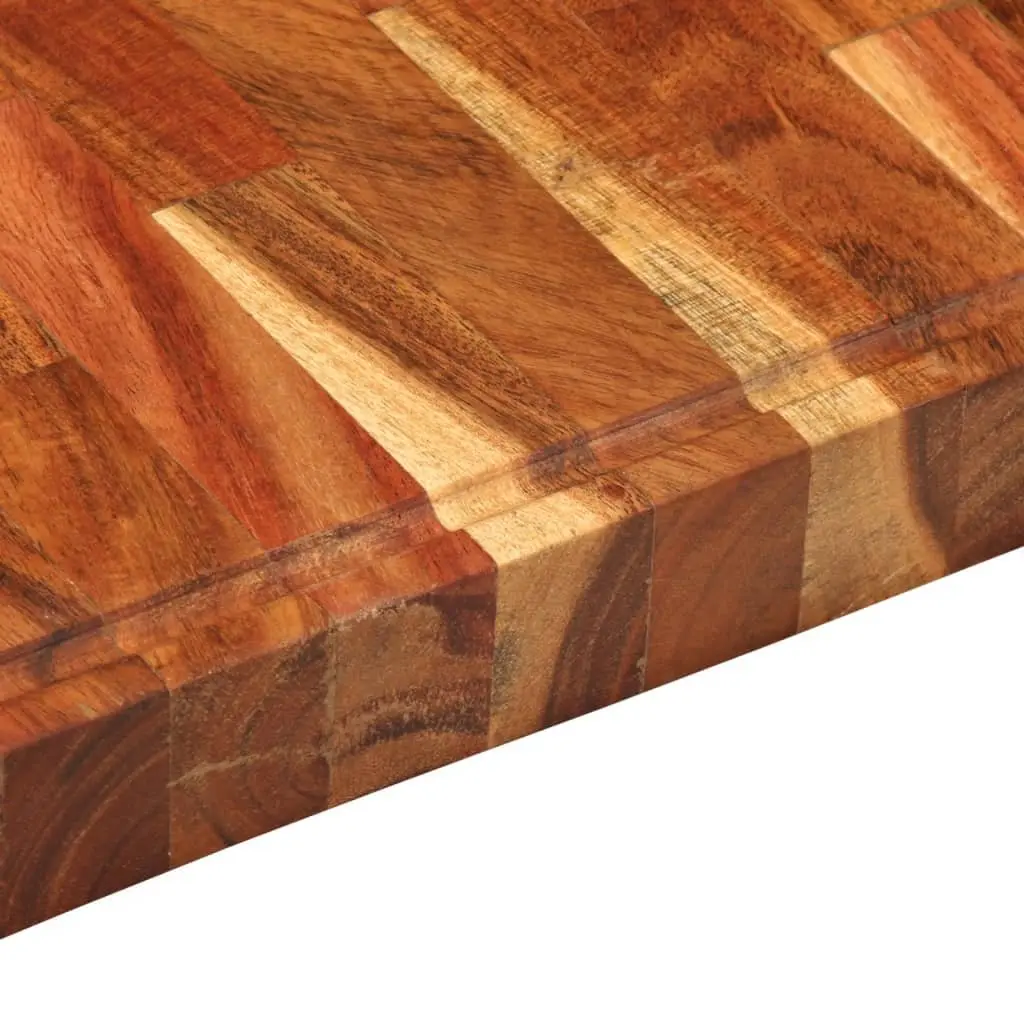Solid Wood Chopping Board 42x30x4 cm Acacia Kitchen Cutting Serving Cheese