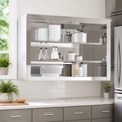 Compact and Efficient Wall-Mounted Kitchen Cabinet