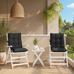 Concise and Reliable Lowback Chair Cushions 2 pcs