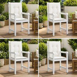 Compact Lowback Chair Cushions for Versatile Seating