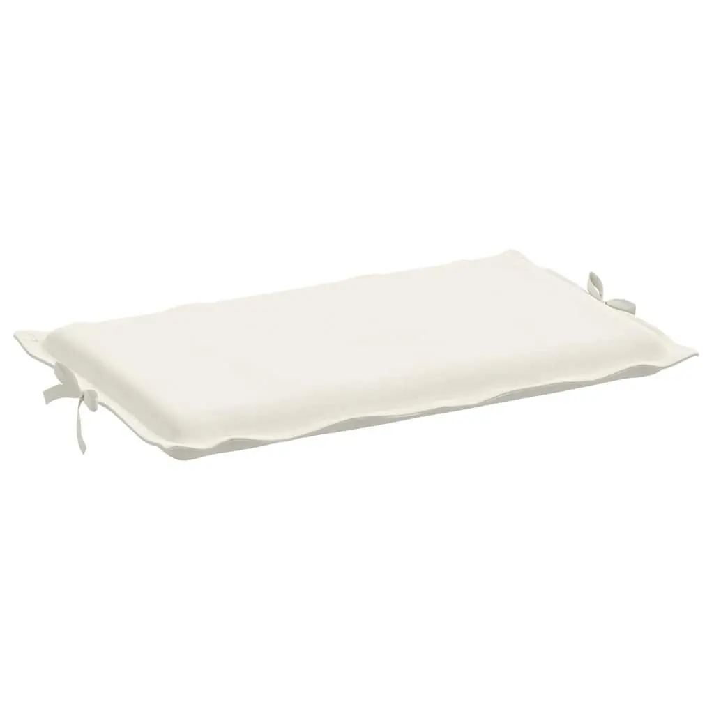 Sun Lounger Cushion Outdoor Garden Patio Chair Pad Cream 186x58x4cm