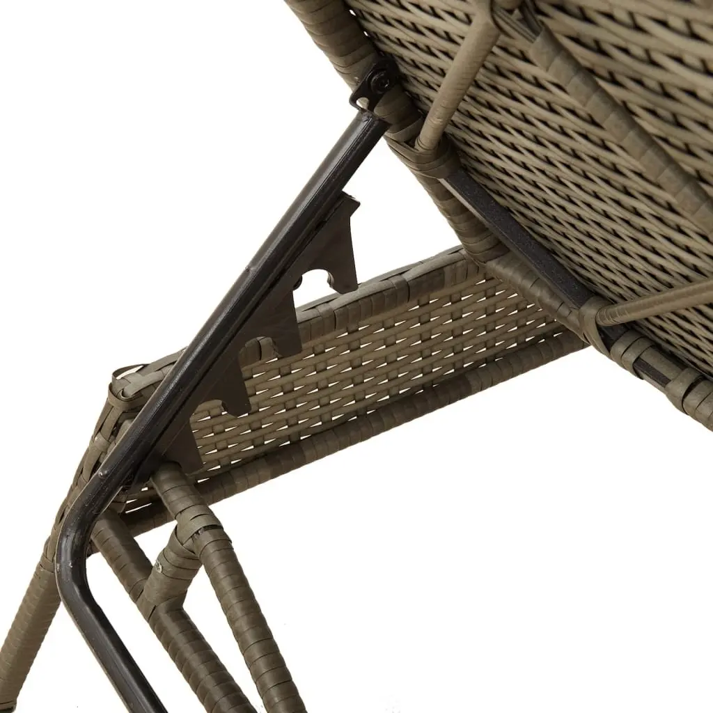 Sun Lounger Set with Adjustable Comfort