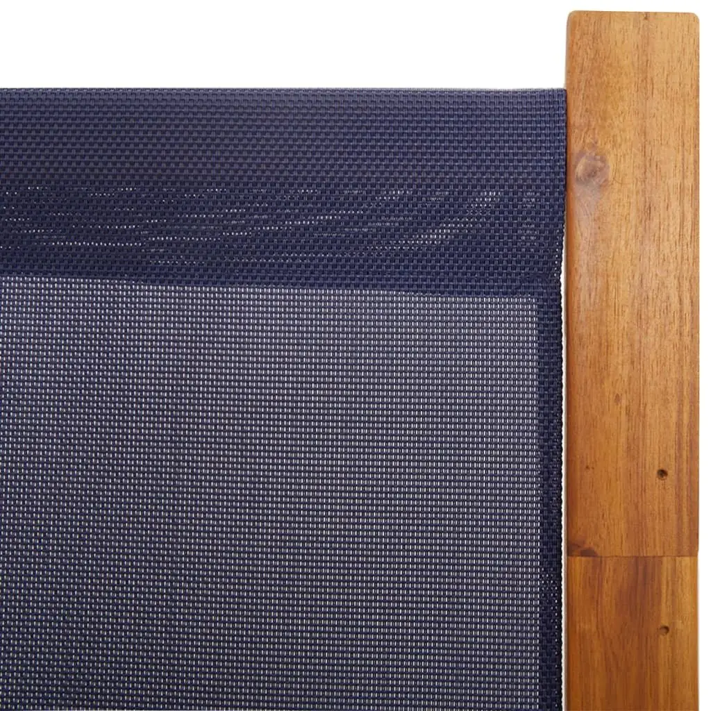 3 Panel Room Divider Blue Folding Privacy Screen Space Partition Indoor Outdoor 210x180cm