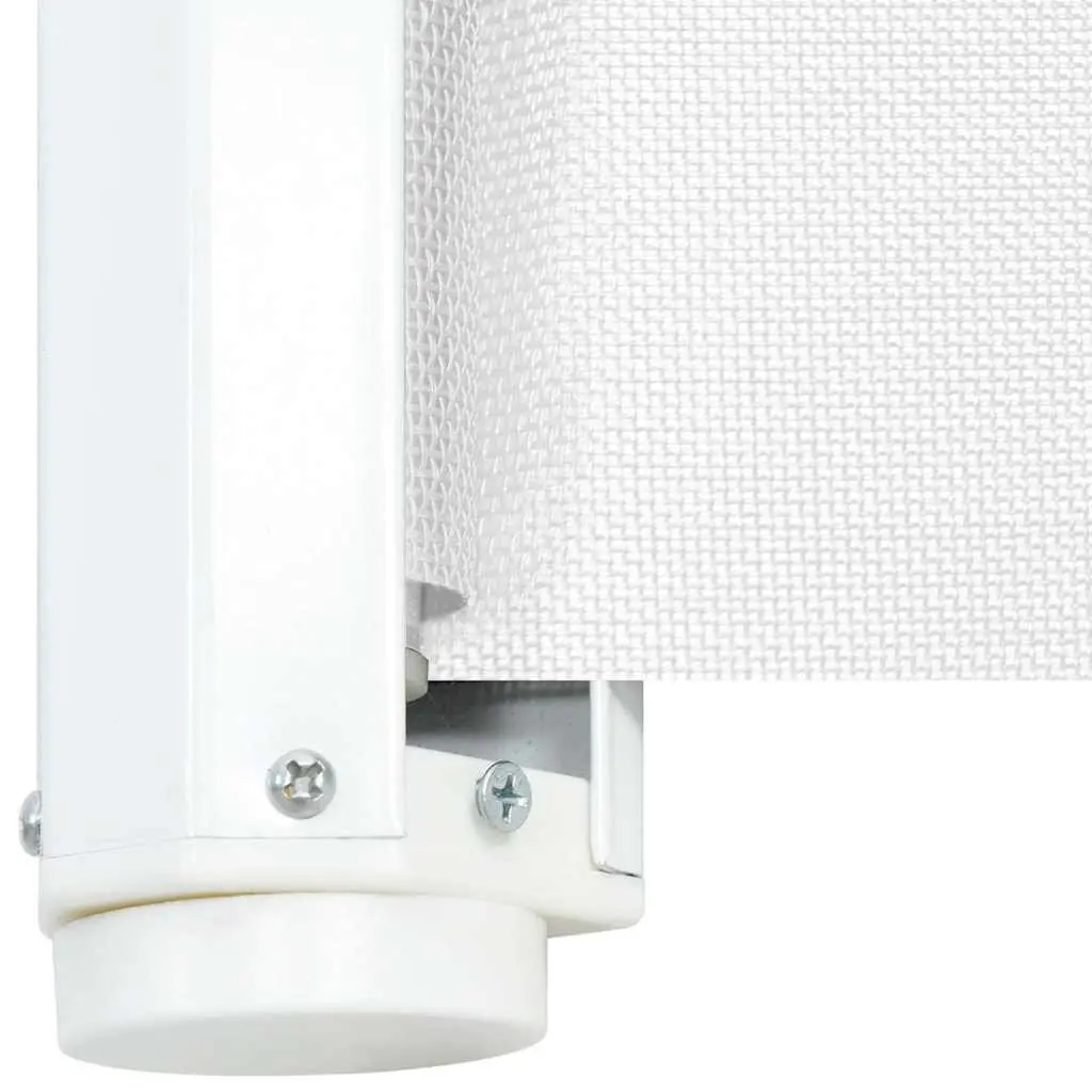 Retractable Pet Gate White 102.5x125 cm Portable Indoor Fence