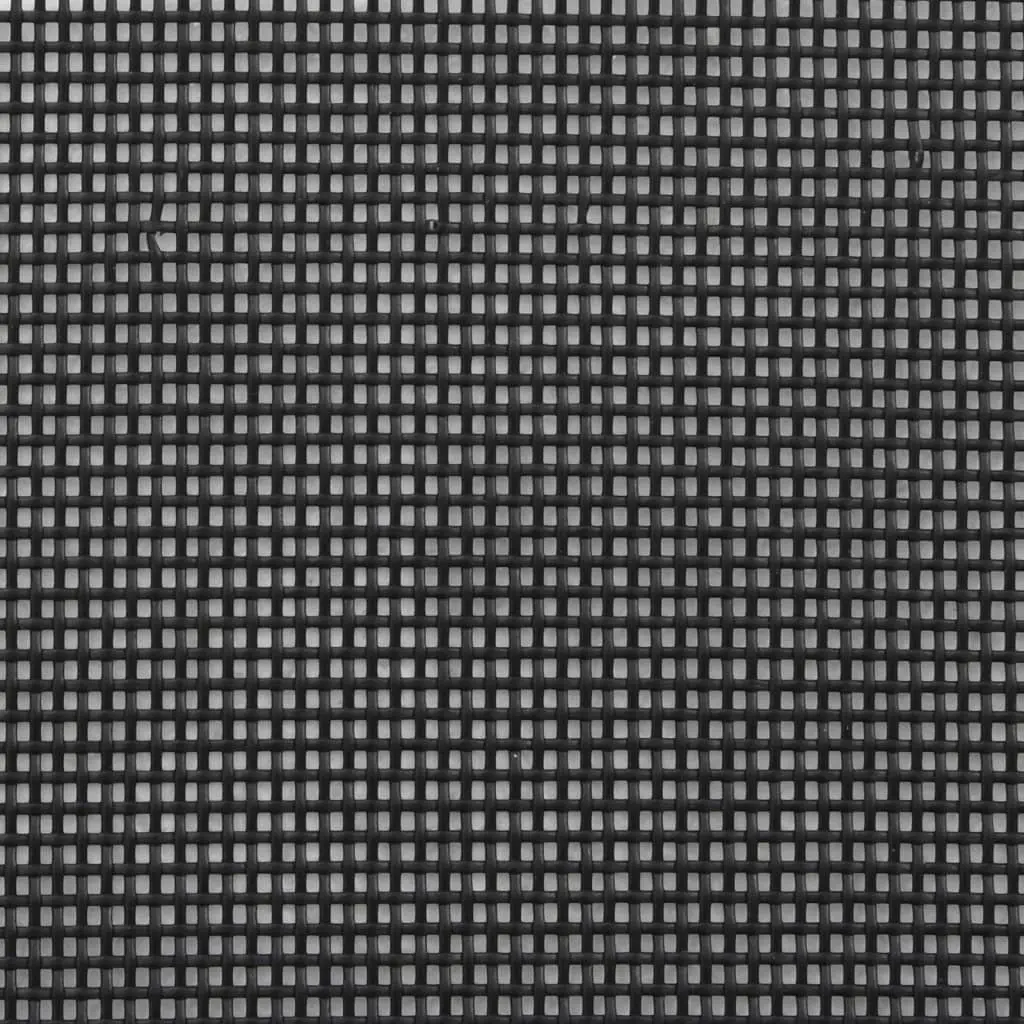 Retractable Pet Gate Black 117.5x125cm Safety Fence Dog Barrier Portable Indoor