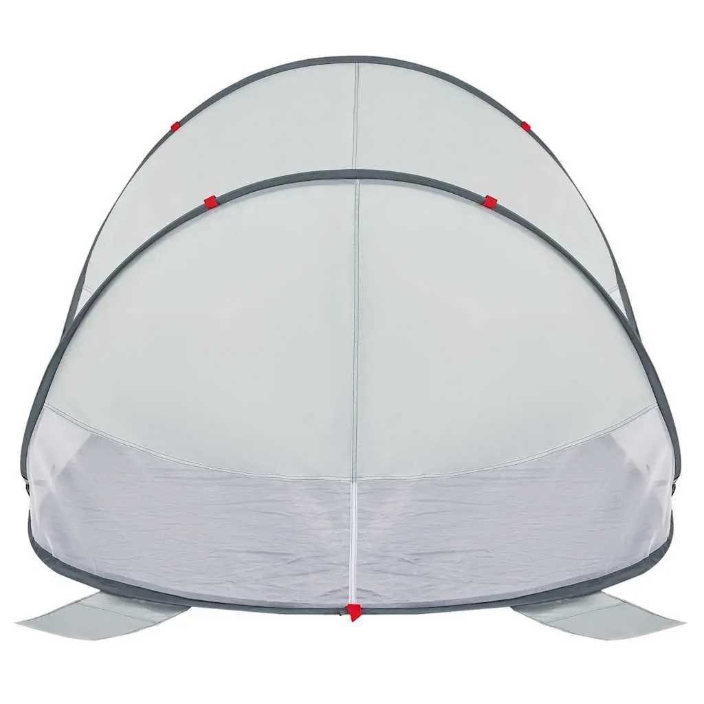Beach Tent Pop-up Grey Waterproof Camping Shelter Portable Outdoor Shade
