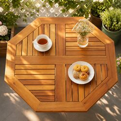 Concise Octagonal Table Top - Durable and Charming