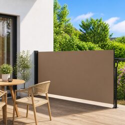 Retractable Side Awning Outdoor Privacy Screen Garden Patio Balcony Terrace