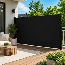 Retractable Side Awning 200x500 cm for Outdoor Privacy