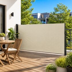 Compact and Effective Retractable Side Awning 180x600cm